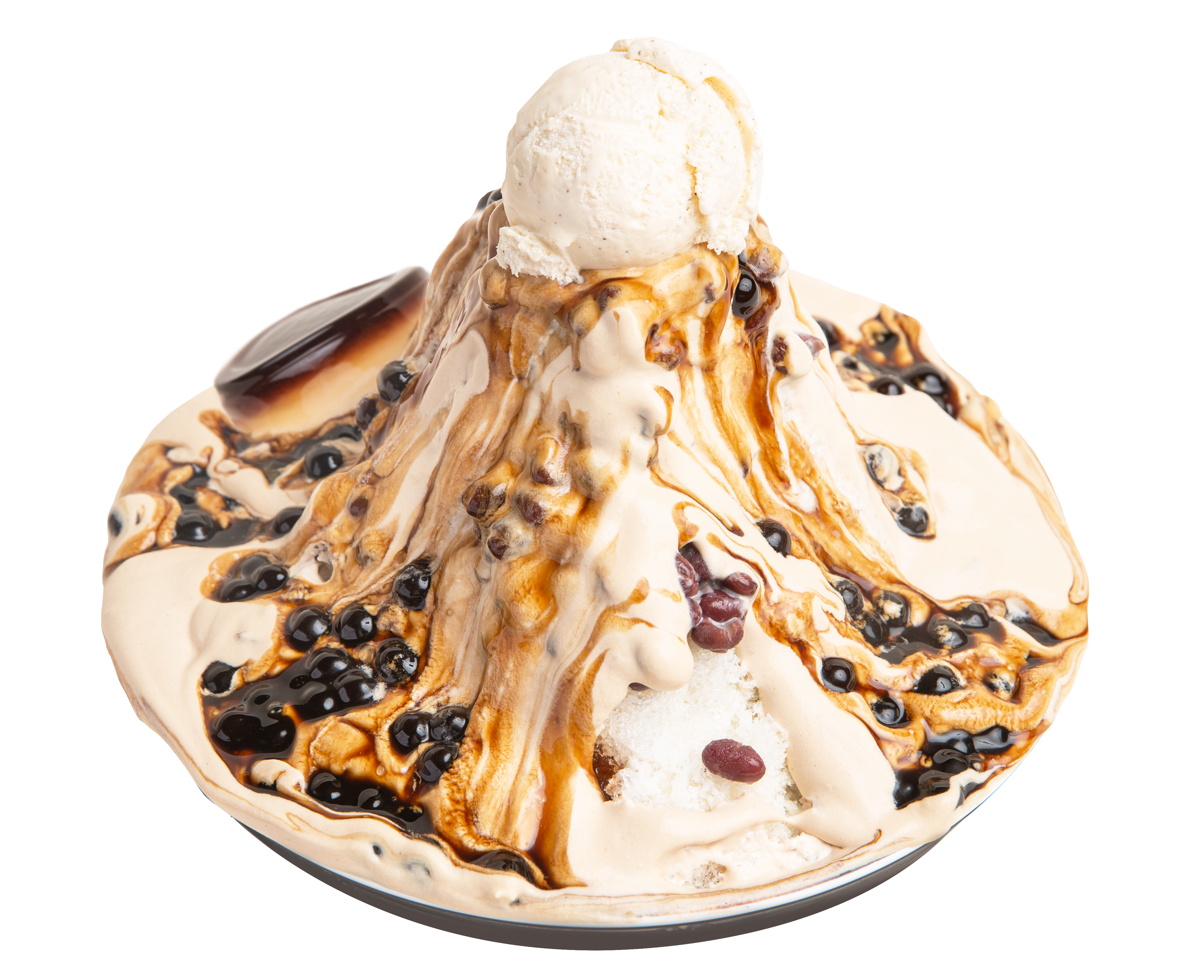 Black Sugar Boba Milky Shaved Ice